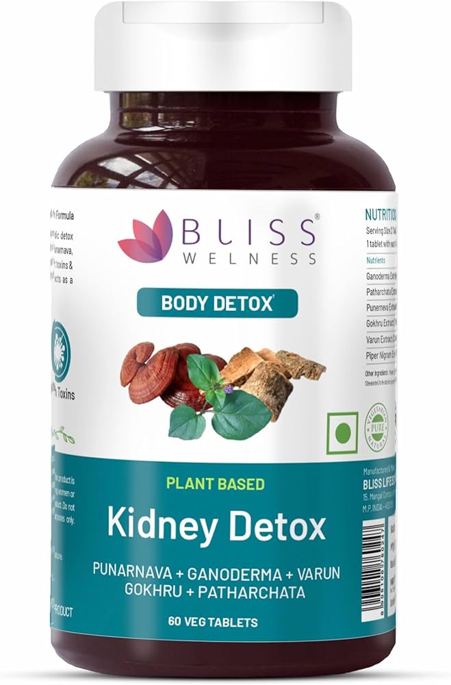 Kidney Detox Tablet (Bliss Wellness)