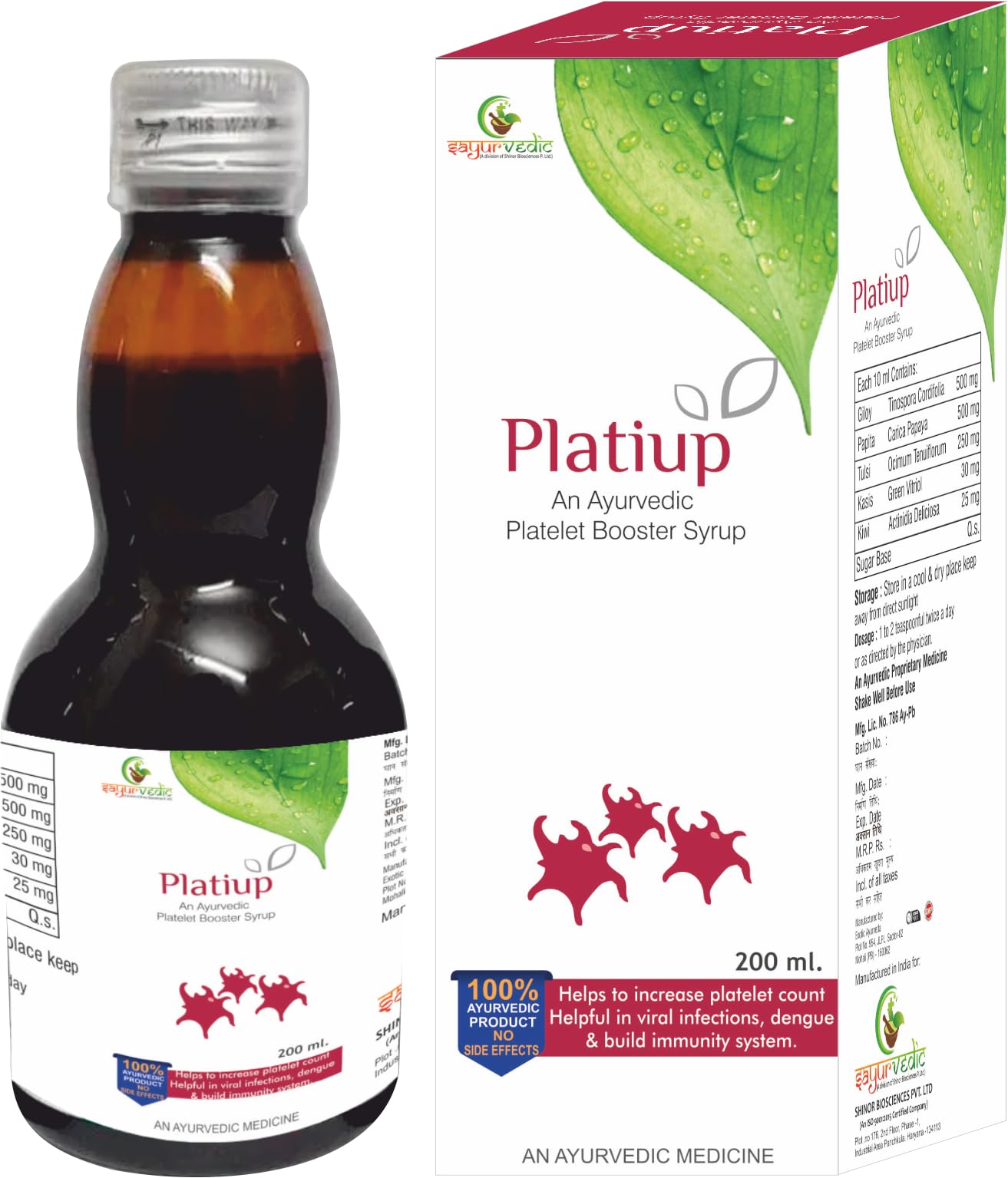 Platup Platelet Booster Syrup By Ekmg Pharma Pvt Ltd